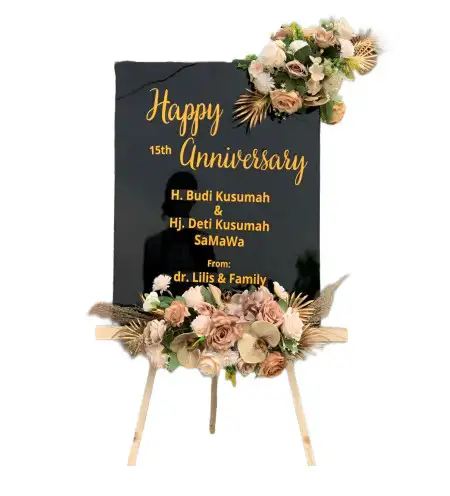 Papan Bunga Akrilik Ketapanrame